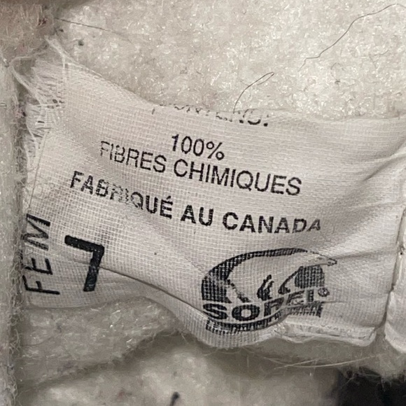 Women's SOREL Alpine Thermo Plus Boots sz 7 GUC - Picture 11 of 11